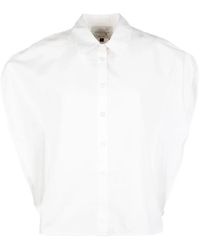 Cinque - Puff-Sleeved Shirt - Lyst