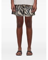 Osklen - Drawstring Tiger-print Shorts - Lyst