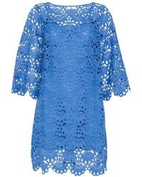 Twinset - Guipure-Lace Scalloped Dress - Lyst