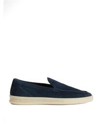 Woolrich - Loafer Aus Wildleder - Lyst