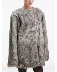 Gestuz - Wiliagz Mottled-Faux-Fur Coat - Lyst