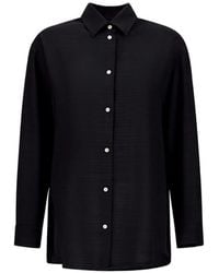 Herno - Overhemd Met Textuur - Lyst