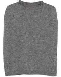 Liviana Conti - Solange Round-Neck Wool T-Shirt - Lyst
