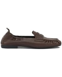 COPENHAGEN - Mocassins En Cuir À Fronces - Lyst