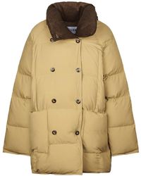 ELEH - Cappotto Doppiopetto Trapuntato - Lyst