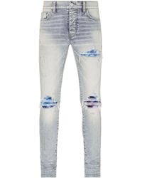 Amiri - Jeans skinny MX1 con effetto vissuto - Lyst