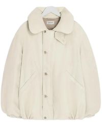 Lemaire - Bubble-Collar Puffer Jacket - Lyst