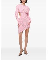 ANOUKI - Guipure Lace Asymmetric Dress - Lyst