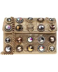 Kurt Geiger - Medium Kensington Octavia Crystal-Embellished Shoulder Bag - Lyst