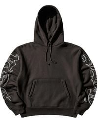 Stussy - Graphic-Sleeve Hoodie - Lyst