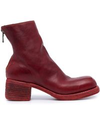 Guidi - Square-toe Ankle Boots - Lyst
