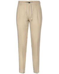 Eleventy - Drawstring-Fastening Trousers - Lyst