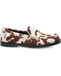 HUGO - Mocassins Semi-Carrés Avec Finitions Métalliques Ton Sur Ton - Lyst