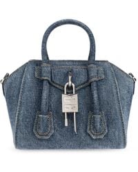 Givenchy - Antigona Lock Toy Handbag - Lyst