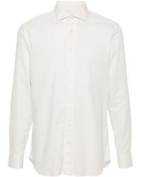 Lardini - Wingtip-Collar Shirt - Lyst