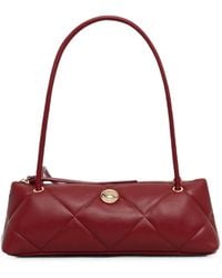 Twinset - Quilted Leather Shoulder Bag - Lyst