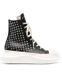 Rick Owens - Baskets abstract noires - Lyst