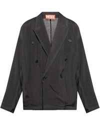 DIESEL - J-Keysery Double-Breasted Blazer - Lyst
