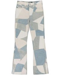Amiri - Patchwork-Design Jeans - Lyst
