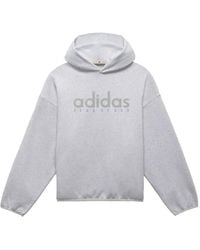 adidas - Felpa Con Cappuccio Stadium Athletics "Heather" - Lyst