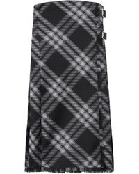 Burberry - Sleeveless Mini Dress - Lyst