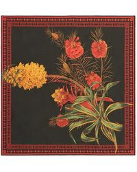 Blumarine - Floral-Print Scarf - Lyst