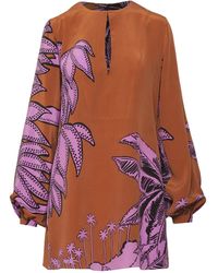 Johanna Ortiz - Graphic-Print Tunic - Lyst