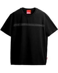 DIESEL - T-Shirt With For Successful Loving Logo - Lyst