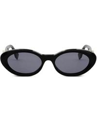 Fendi - Ff Diamonds Cat-Eye Sunglasses - Lyst