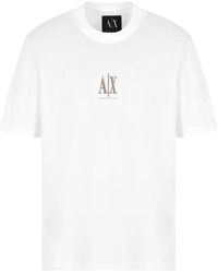 ARMANI EXCHANGE - ロゴ Tシャツ - Lyst