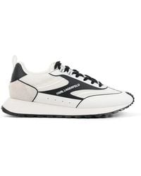 KARL LAGERFELD - Kairo Lace Mix Ii Sneakers - Lyst