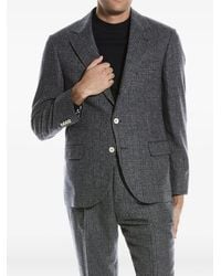 Brunello Cucinelli - Checked Two-Button Suit - Lyst