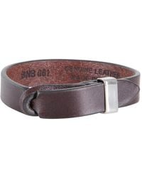 Orciani - Bracelet À Fermoir Entrelacé - Lyst