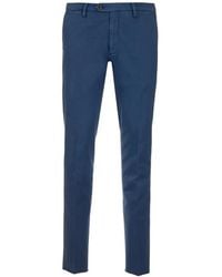 Al Duca d'Aosta - Cotton-Drill Straight-Leg Trousers - Lyst