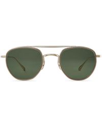 Mr. Leight - Roku Ii S Pilot-Frame Sunglasses - Lyst