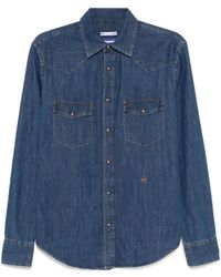 Jacob Cohen - Westernhemd Aus Denim - Lyst