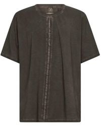 Uma Wang - Faded-Effect Seam-Detail T-Shirt - Lyst