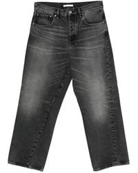 sunflower - Wide Twist Faded Denim Jeans - Lyst