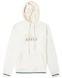 Autry - Sudadera Con Capucha Y Rayas Bordadas - Lyst