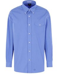 J.Press - Striped Pocket Shirt - Lyst
