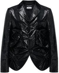 Comme des Garçons - Ruched-Detail Blazer - Lyst