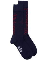 Vivienne Westwood - Orb Logo-Print Socks - Lyst