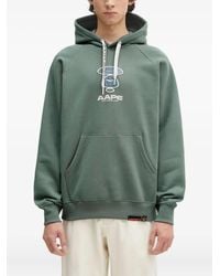Aape By A Bathing Ape - Moonface Hoodie mit Logo - Lyst