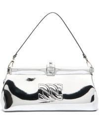 Casadei - Interstellar Logo-Detail Shoulder Bag - Lyst