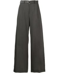 Sacai - Satin-stripe Tailored Trousers - Lyst