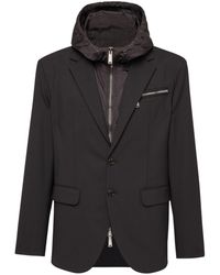 DSquared² - Single-breasted Hooded Blazer - Lyst