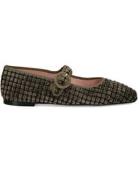 Pretty Ballerinas - Georgia Buckle-Detail Ballet Flats - Lyst