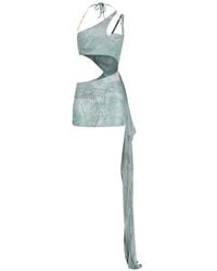 Amir Slama - X Jade Picon Cut-Out Asymmetric Mini Dress - Lyst
