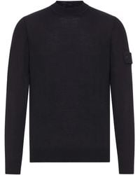 Stone Island - Trui Met Hoge Hals - Lyst