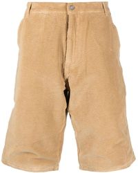 ERL - Corduroy Stretch-Cotton Shorts - Lyst